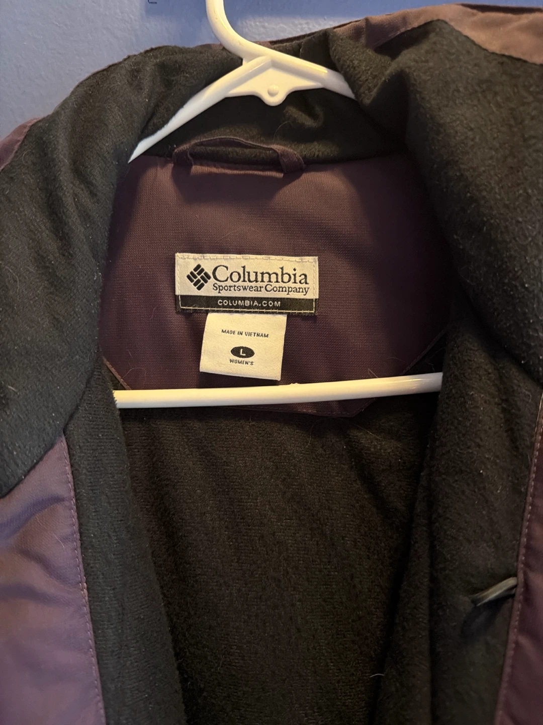 Columbia Women's Purple Winter Jacket - Size L - photo 2