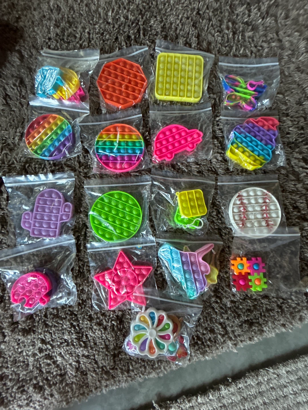 Assorted Fidget Poppers Toy Pack