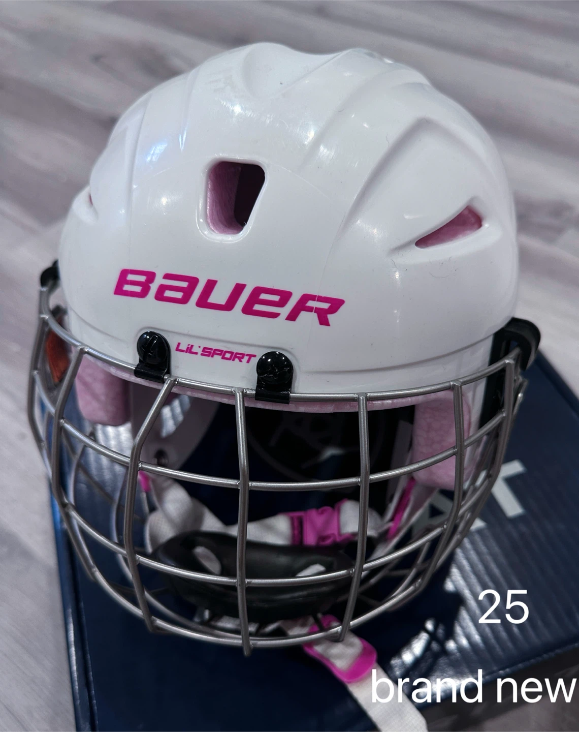 Bauer Lil' Sport Youth Hockey Helmet