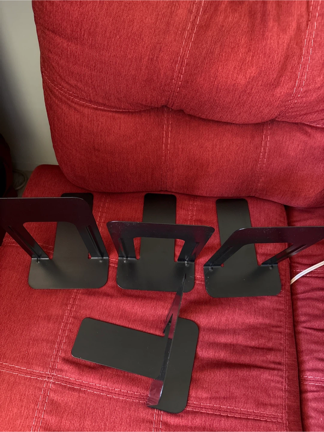 Black Metal Bookends - photo 2