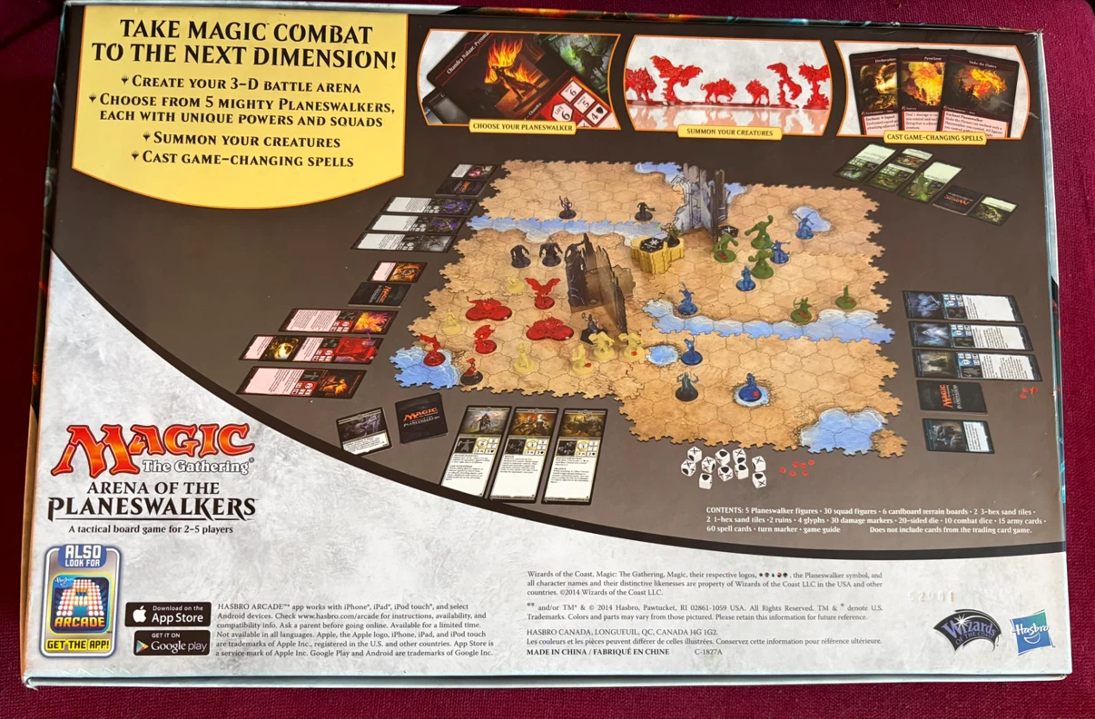 Magic: The Gathering Arena of the Planeswalkers Board Game - photo 2