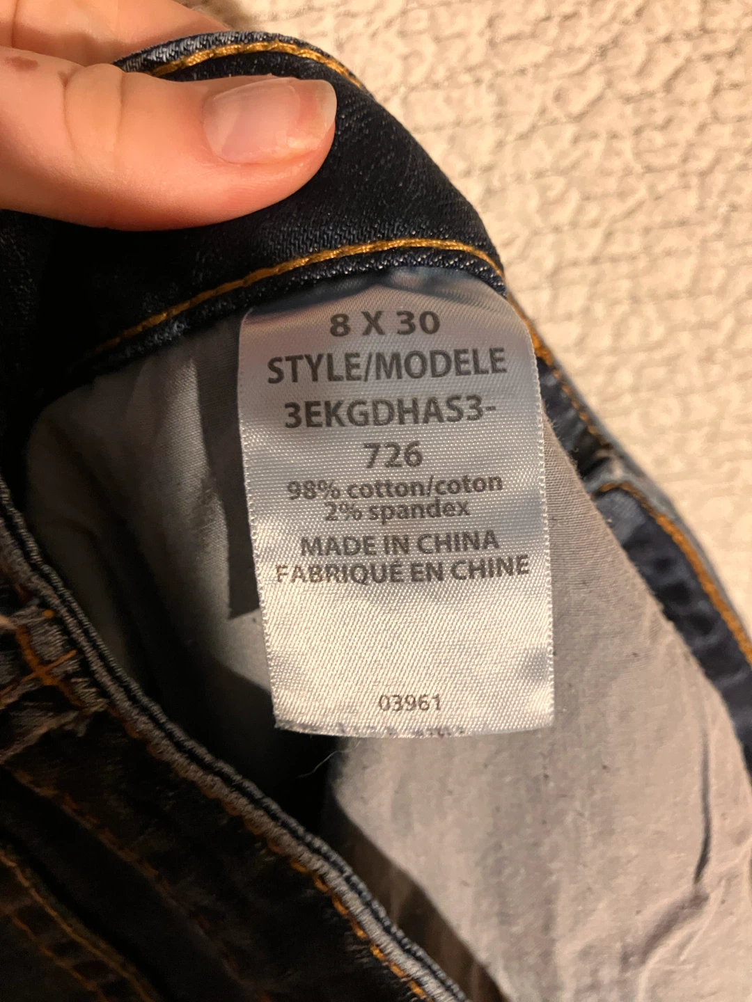 DENNY&HAYES Vintage Mid Rise Straight Jeans - Size 8x30 - photo 2