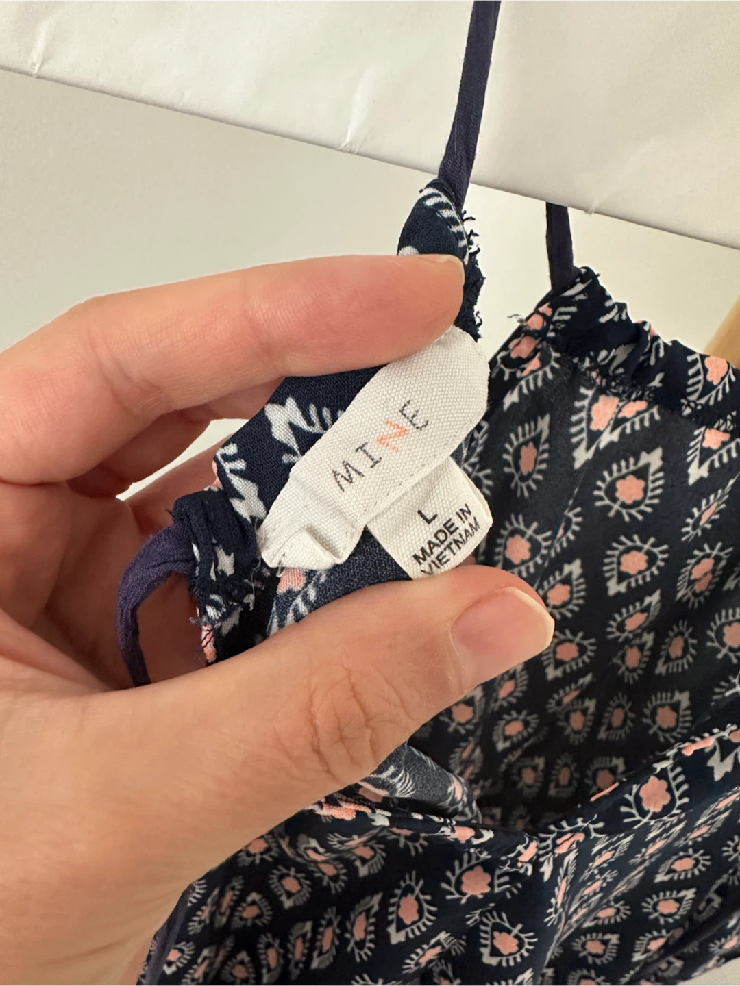 MINE Navy Blue Patterned Romper - photo 3