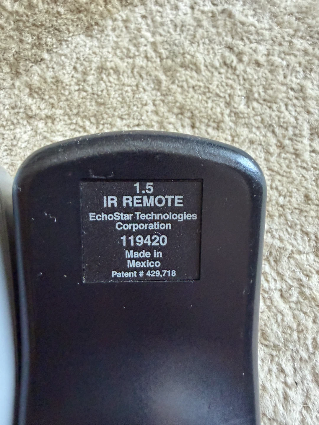 Bell TV PVR Remote Control – IR / UHF - photo 5