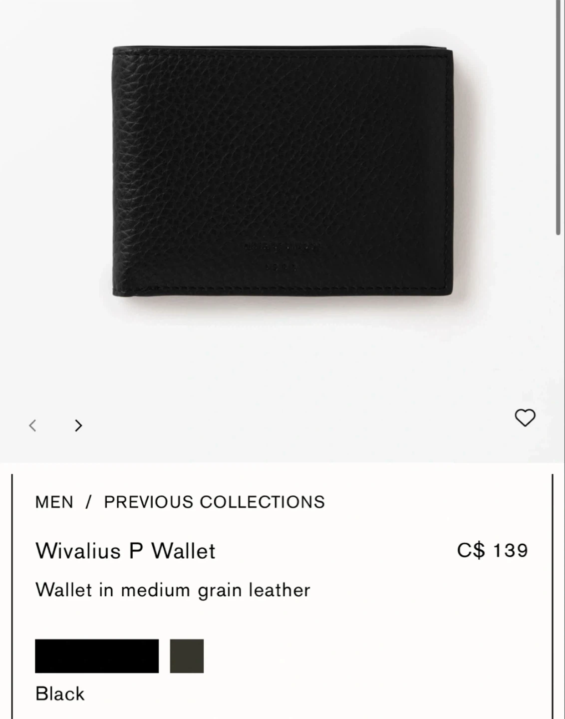 Tiger of Sweden Wivalius P Wallet Black Leather - photo 4