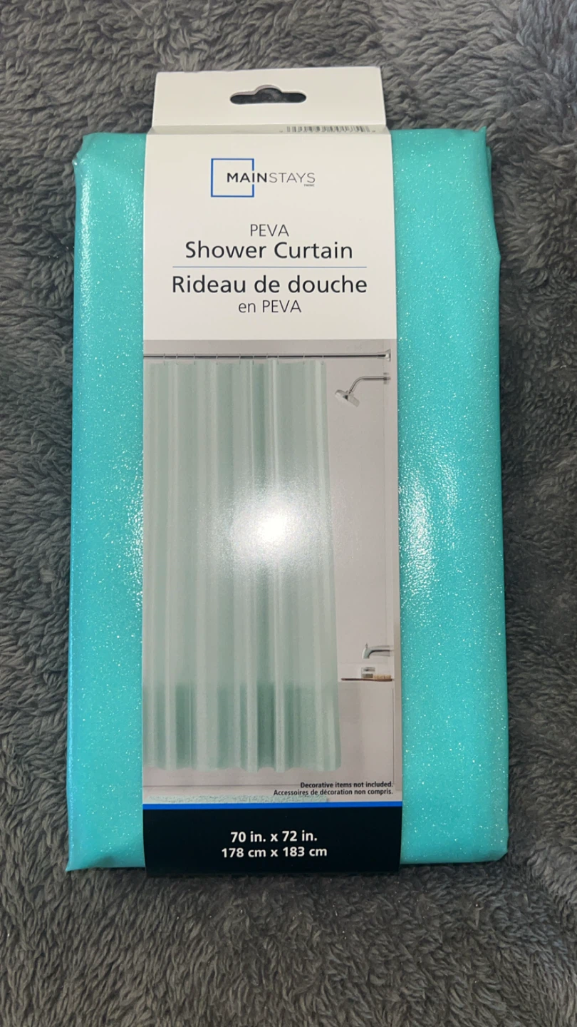 Mainstays Sparkle PEVA Shower Curtain - photo 2