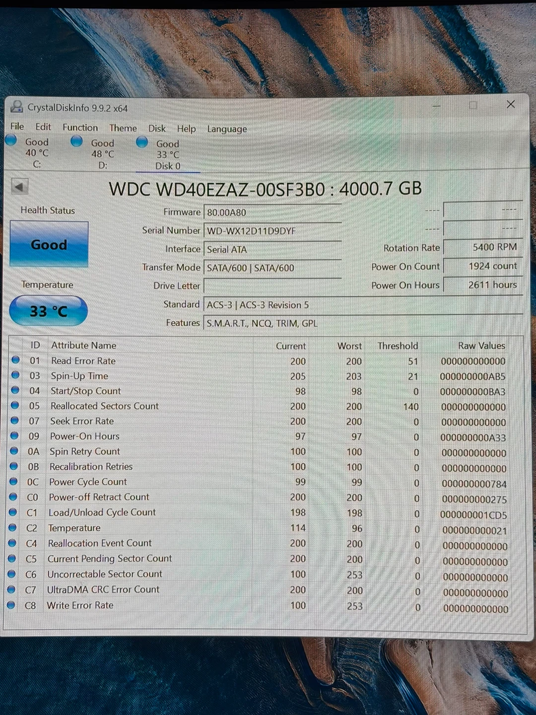 Western Digital 4TB Hard Drive - photo 4