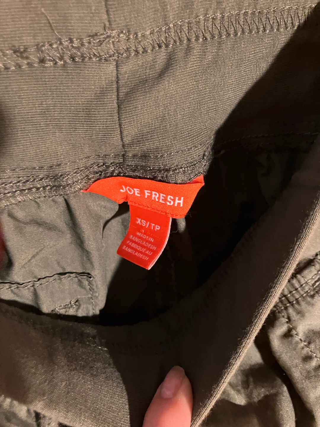 Joe Fresh Cargo Shorts - Olive Green - XS - photo 2