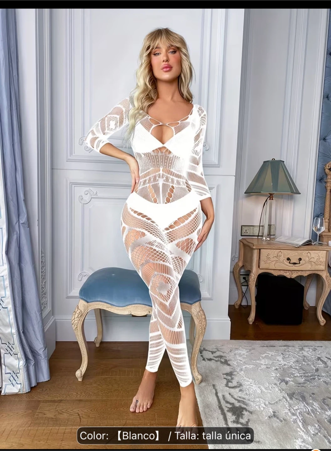Vestido de encaje Lencería Sexy Body . - photo 3