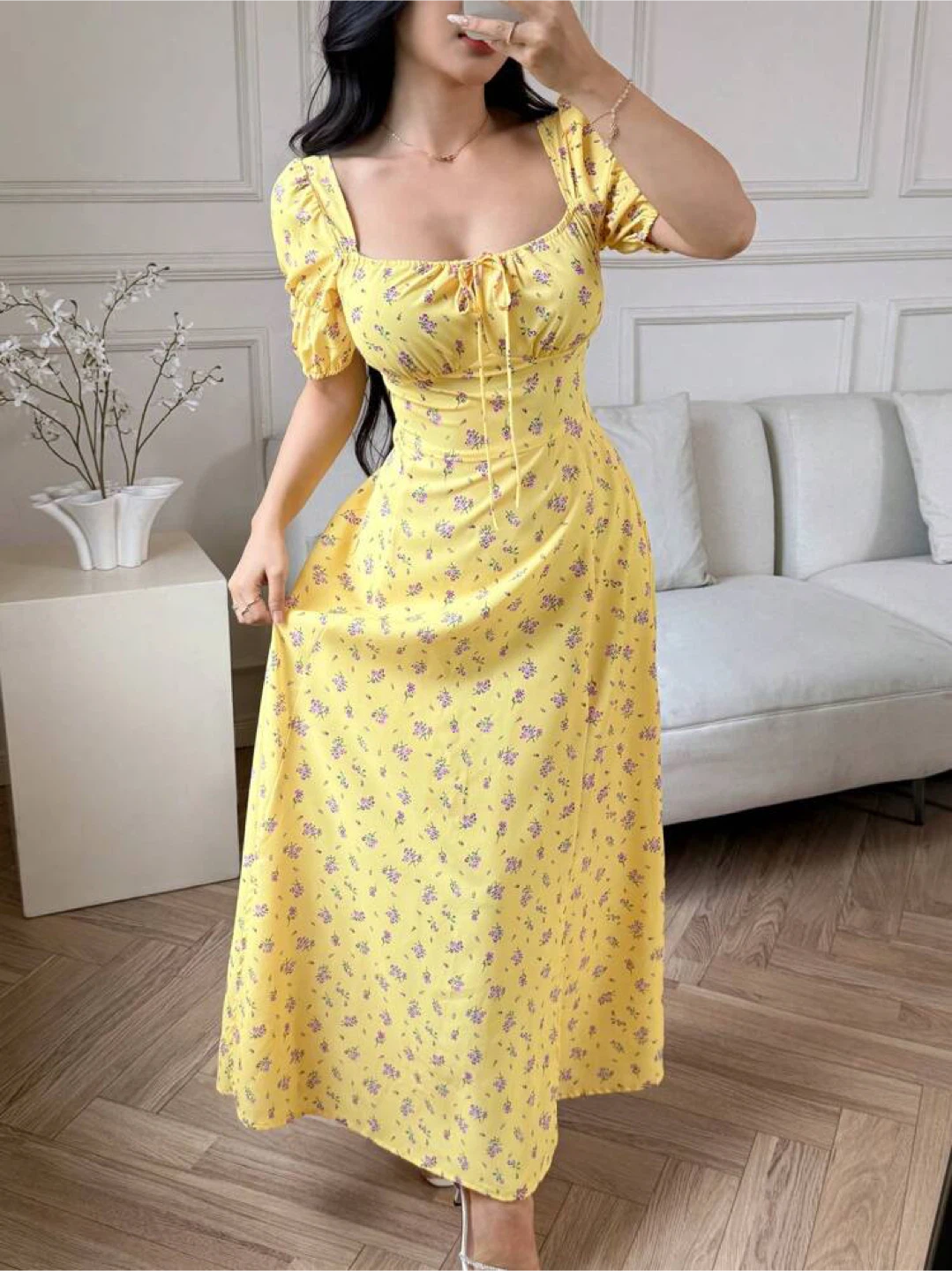 Yellow Long Dress - photo 4