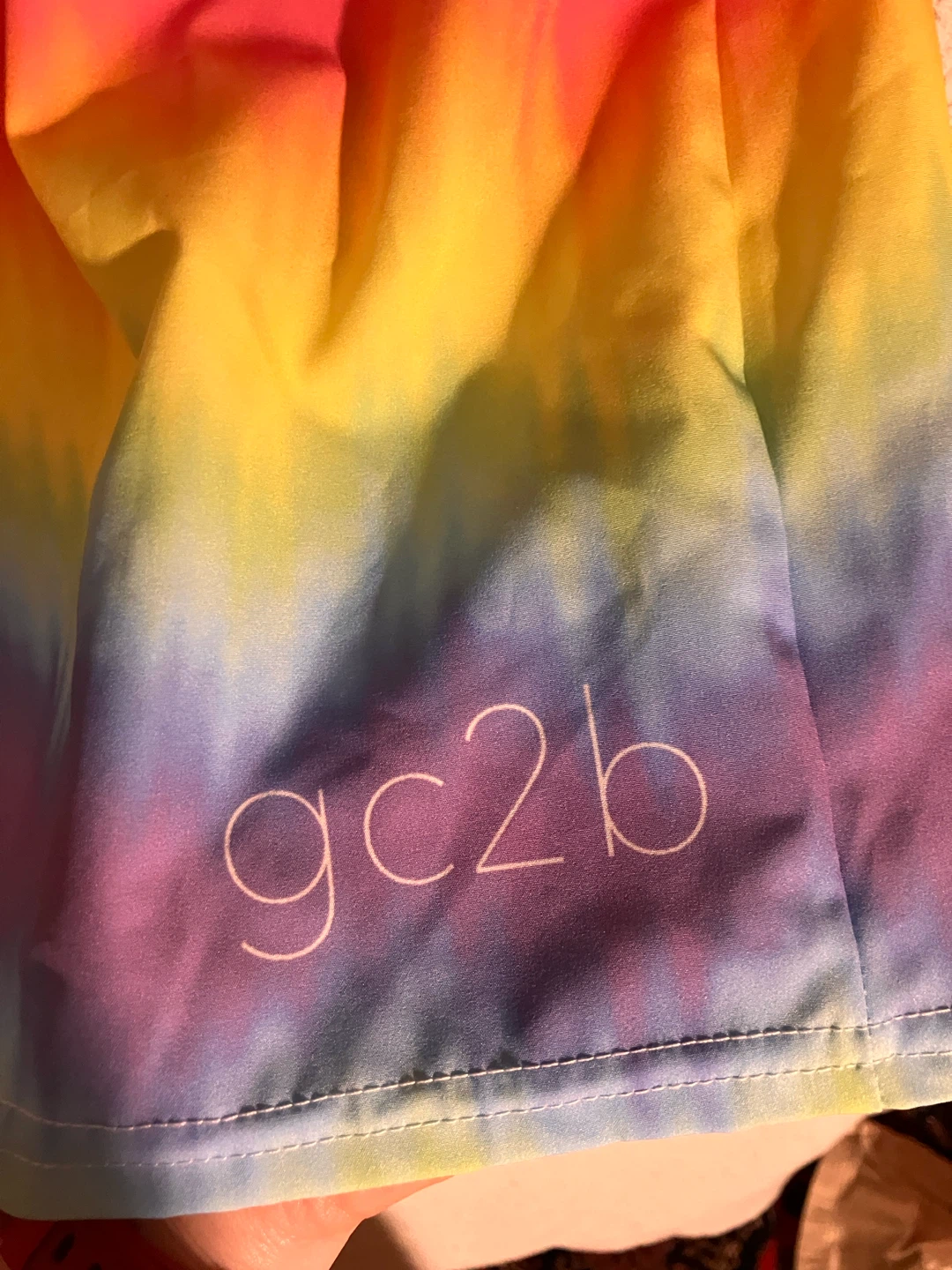 gc2b Rainbow Tie-Dye Shorts - photo 2