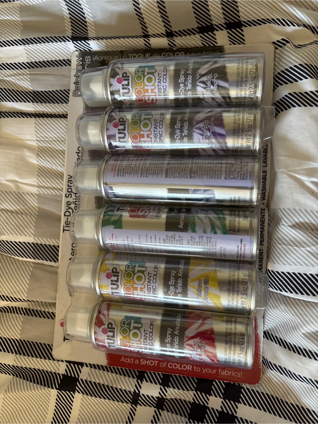 Tulip Color Shot Tie-Dye Spray Paint Set