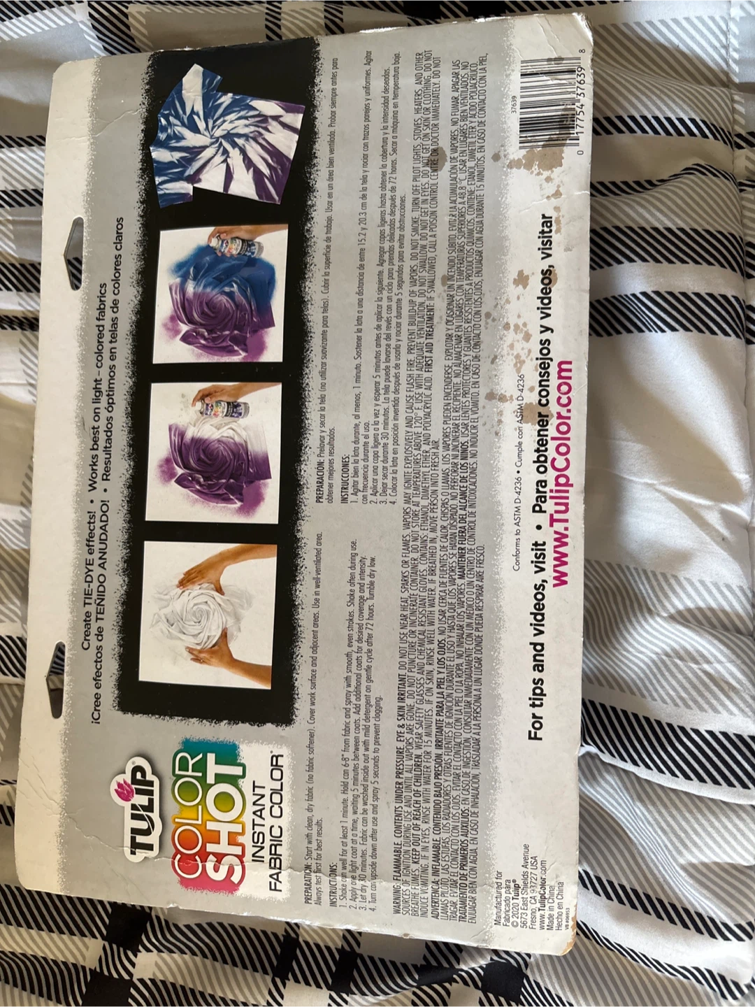 Tulip Color Shot Tie-Dye Spray Paint Set - photo 2