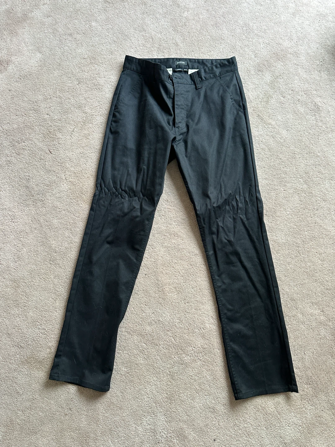 Brixton "Choice" Regular Fit Pants - Black - 33/32