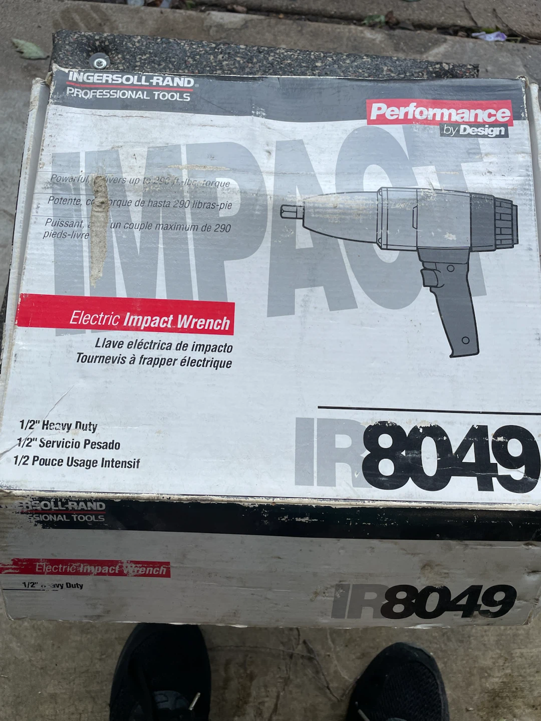 Ingersoll Rand Electric Impact Wrench IP8049 1/2" Heavy Duty - photo 3