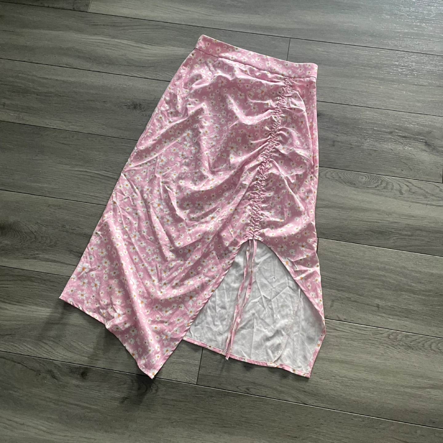 Pink Side Slit Skirt - photo 5