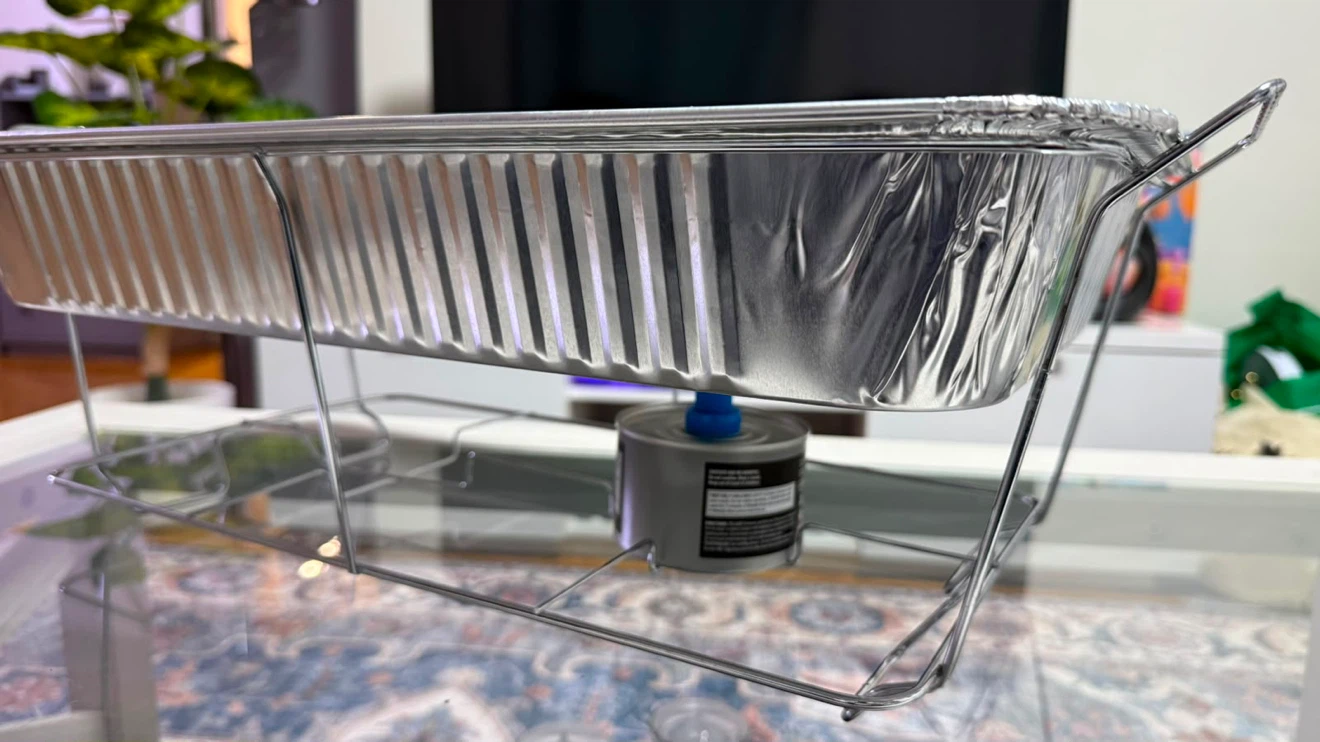 PRO-KITCHEN Full Size Wire Rack with Chafing Dish & Fuel - photo 5