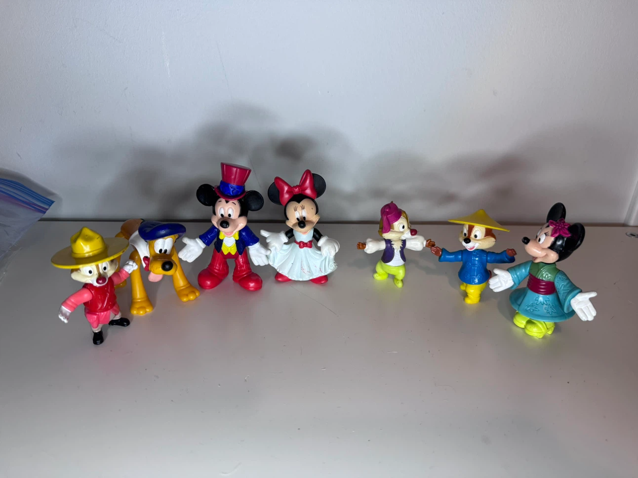 Partial collection vintage 1993/1994 McDonald's Mickey Friends