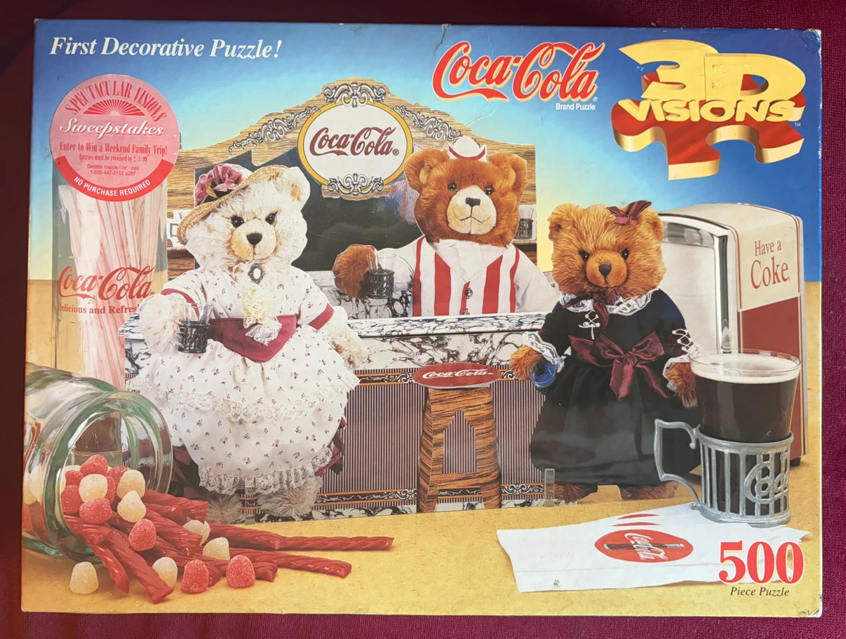 Coca-Cola 3D Visions Brand Puzzle - 500 Piece