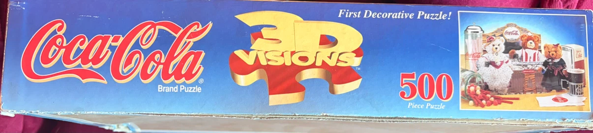 Coca-Cola 3D Visions Brand Puzzle - 500 Piece - photo 2