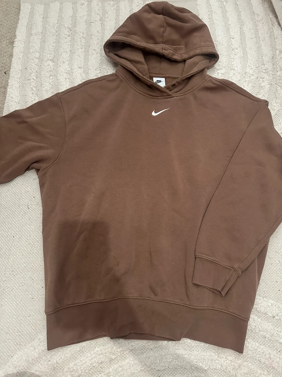 Nike Hoodie Brown Medium