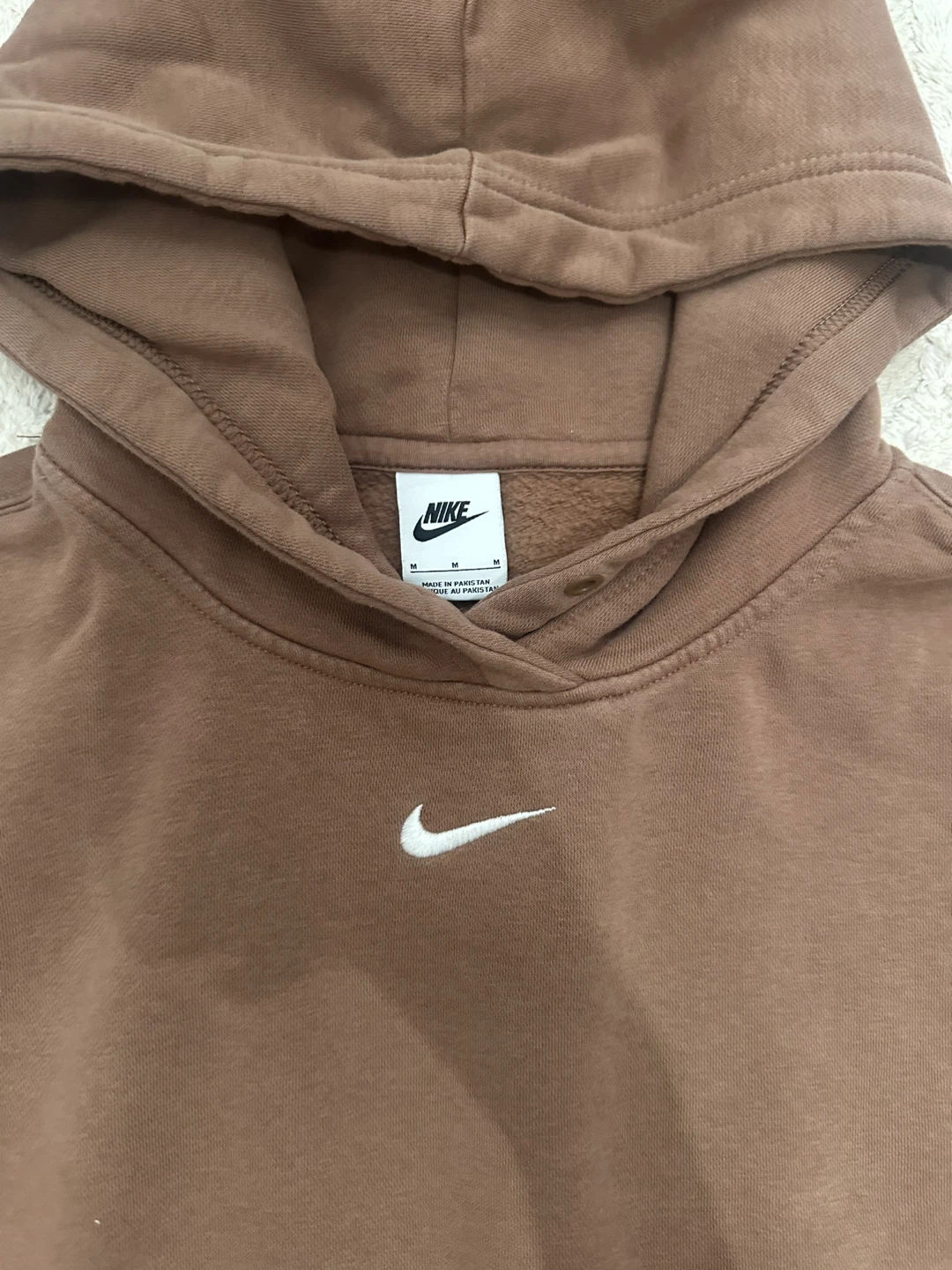 Nike Hoodie Brown Medium - photo 3