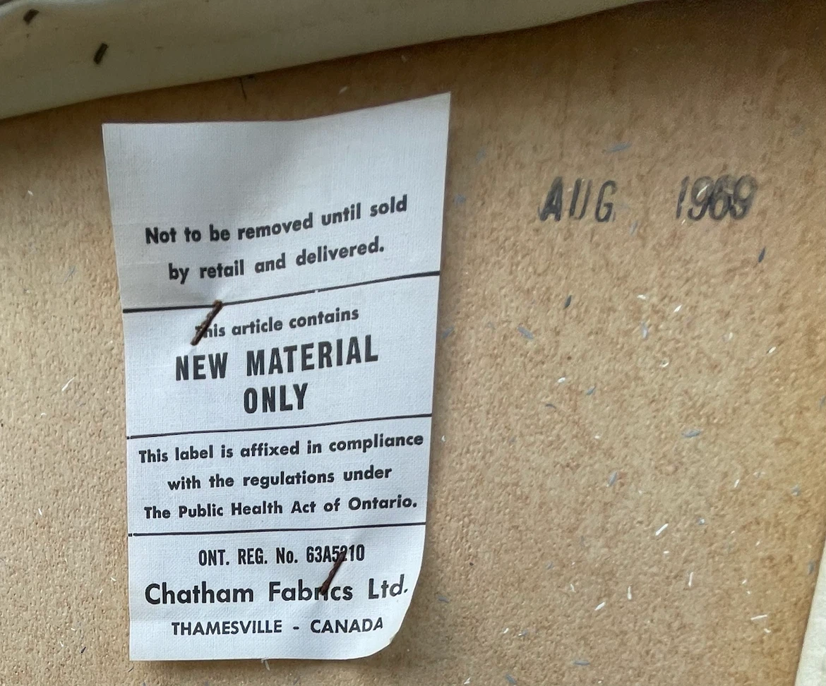 Vintage Storage Ottoman - Chatham Fabrics Ltd. - photo 3