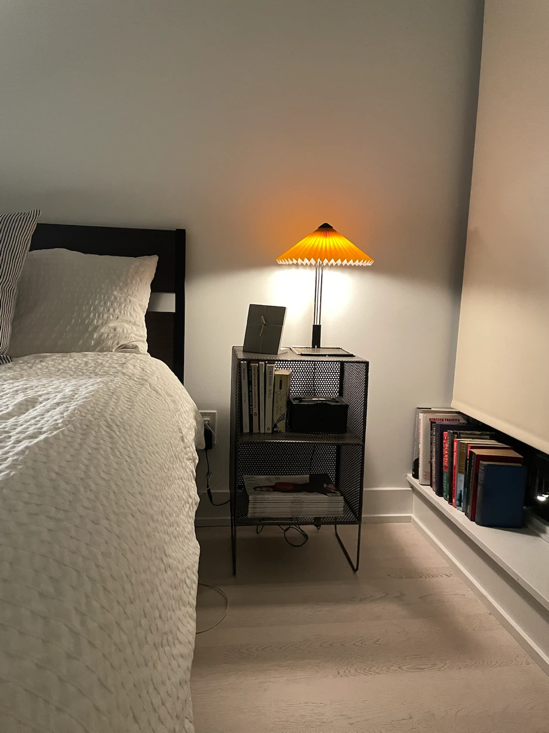 CB2 mesh side tables (pair) - photo 3