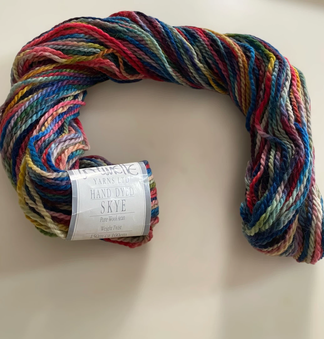 Colourway Toscana Skye Hand Dyed Pure Wool Aran Yarn