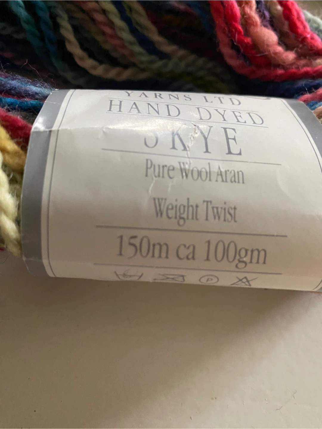 Colourway Toscana Skye Hand Dyed Pure Wool Aran Yarn - photo 3