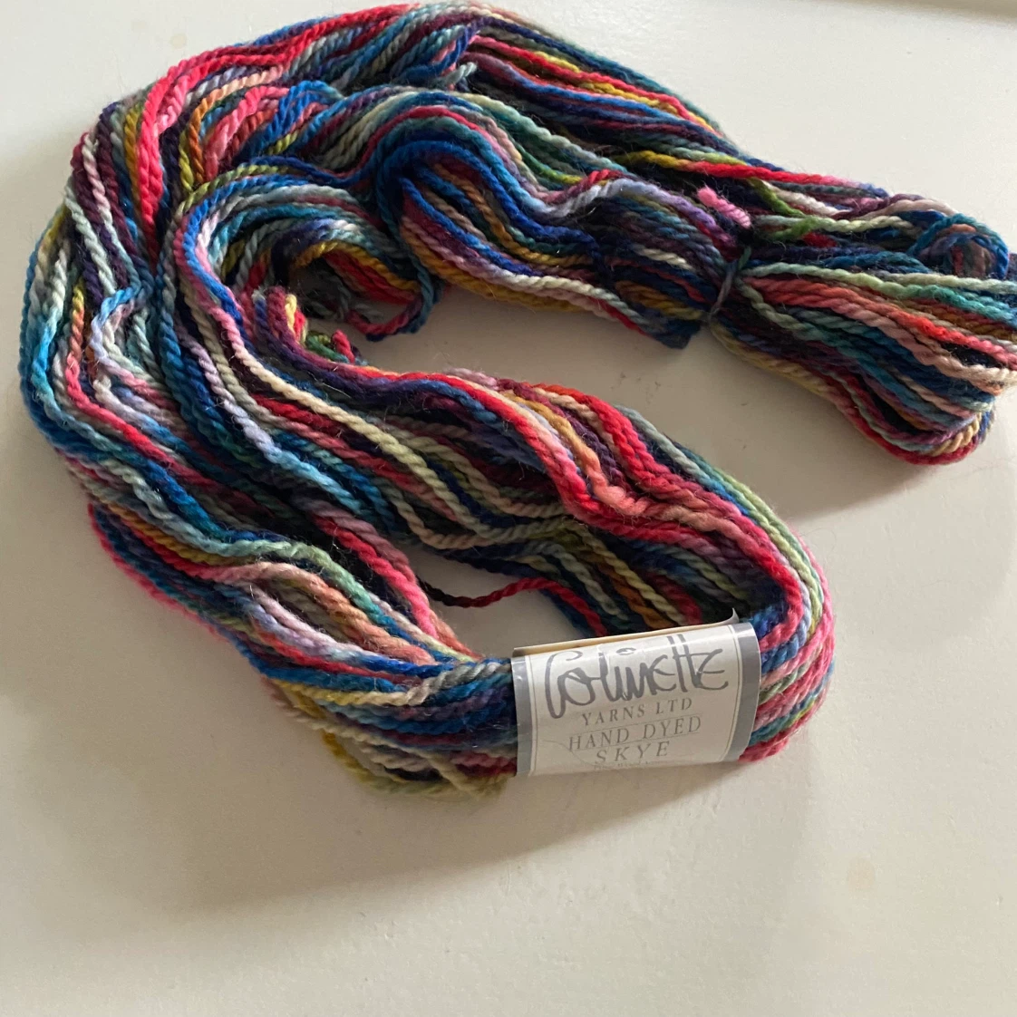 Colourway Toscana Skye Hand Dyed Pure Wool Aran Yarn - photo 5
