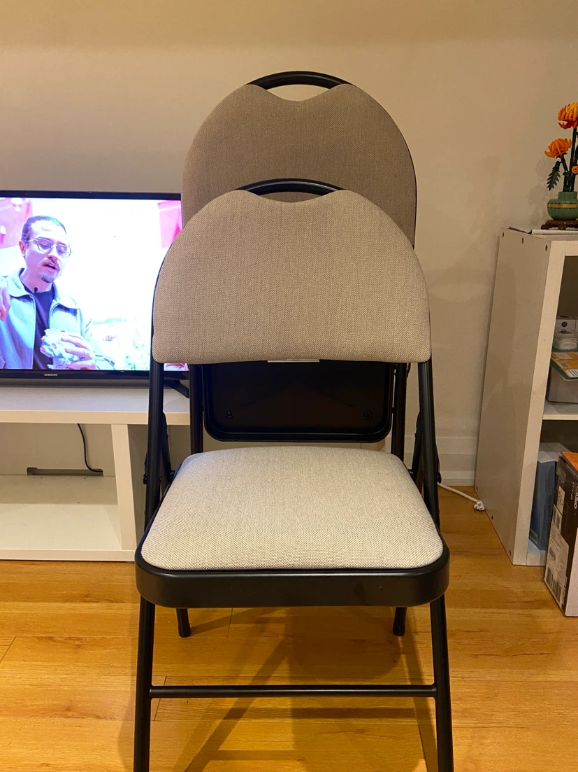 Two Folding Chairs