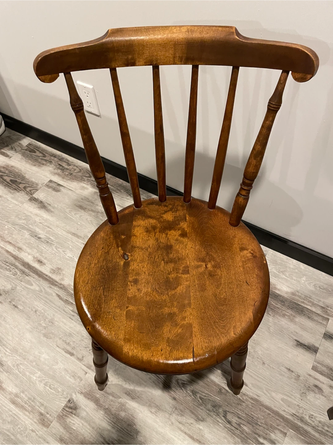 Antique Wooden Windsor Style Chair - PU Silver Springs NW
