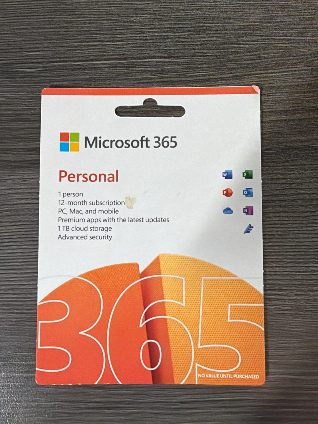 Microsoft 365 Personal 12-Month Subscription