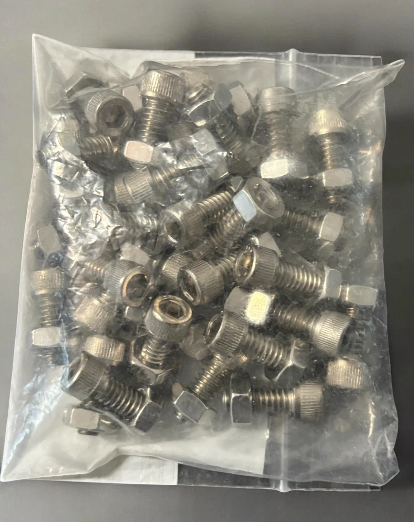 Stainless Steel Socket Head Cap Screws and Hex Nuts 20pcs - photo 3