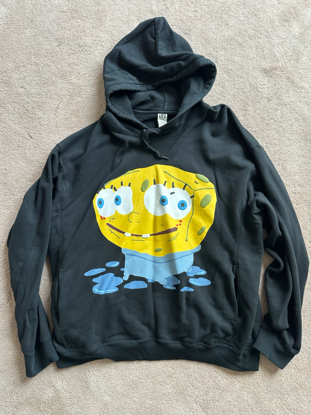 UNIQLO Spongebob Squarepants Cactus Plant Flea Market Hoodie XL