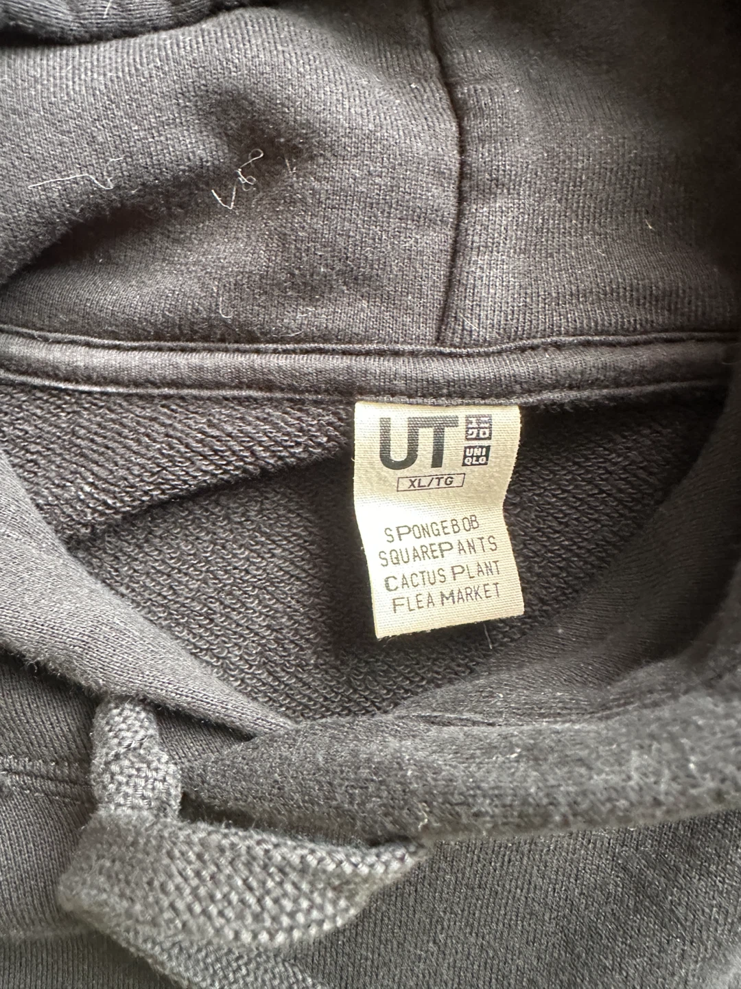 UNIQLO Spongebob Squarepants Cactus Plant Flea Market Hoodie XL - photo 3