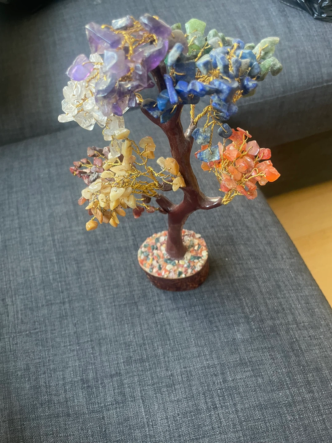 Crystal Gemstone Tree Decoration