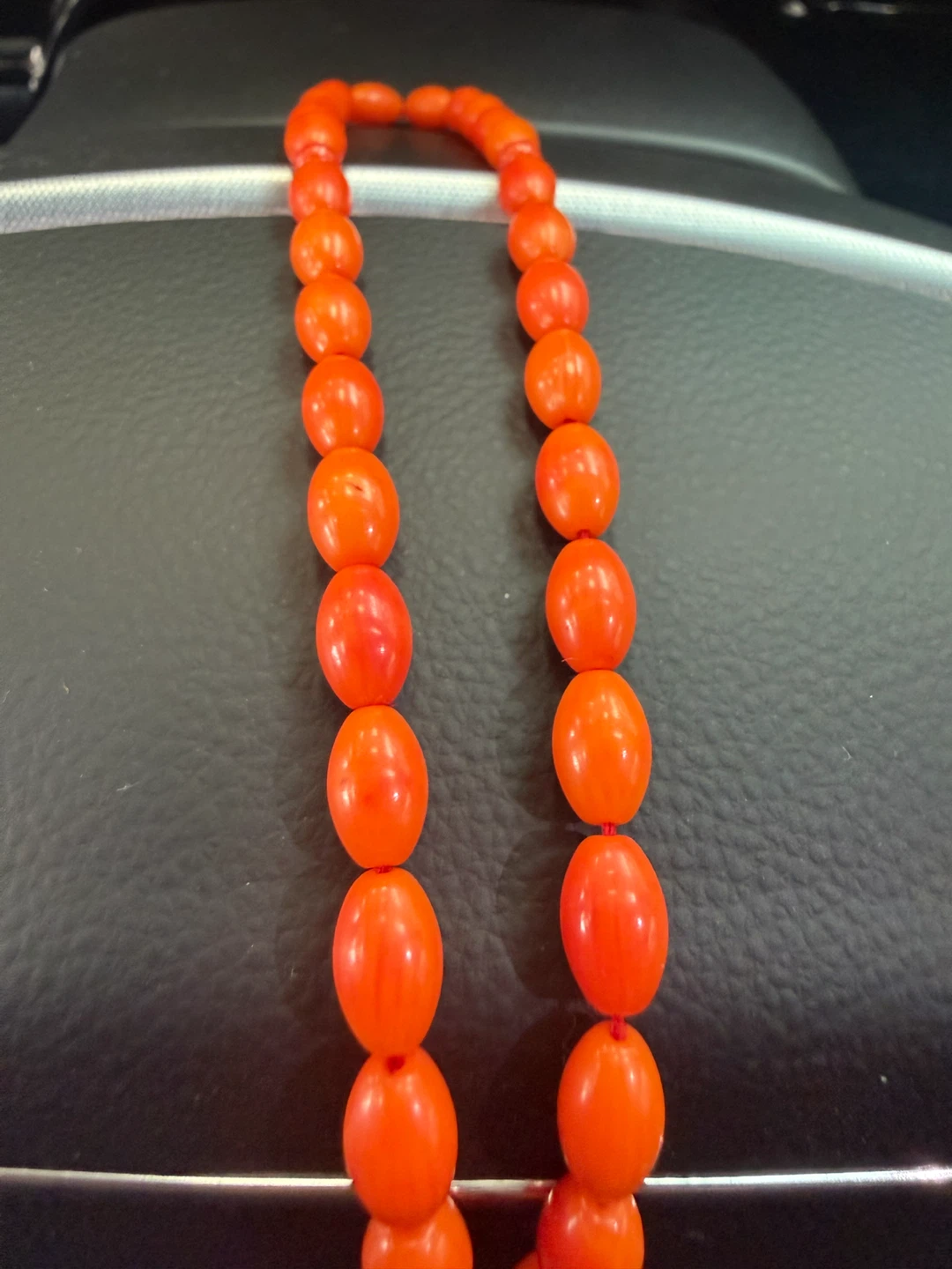 Orange Prayer Beads - photo 4