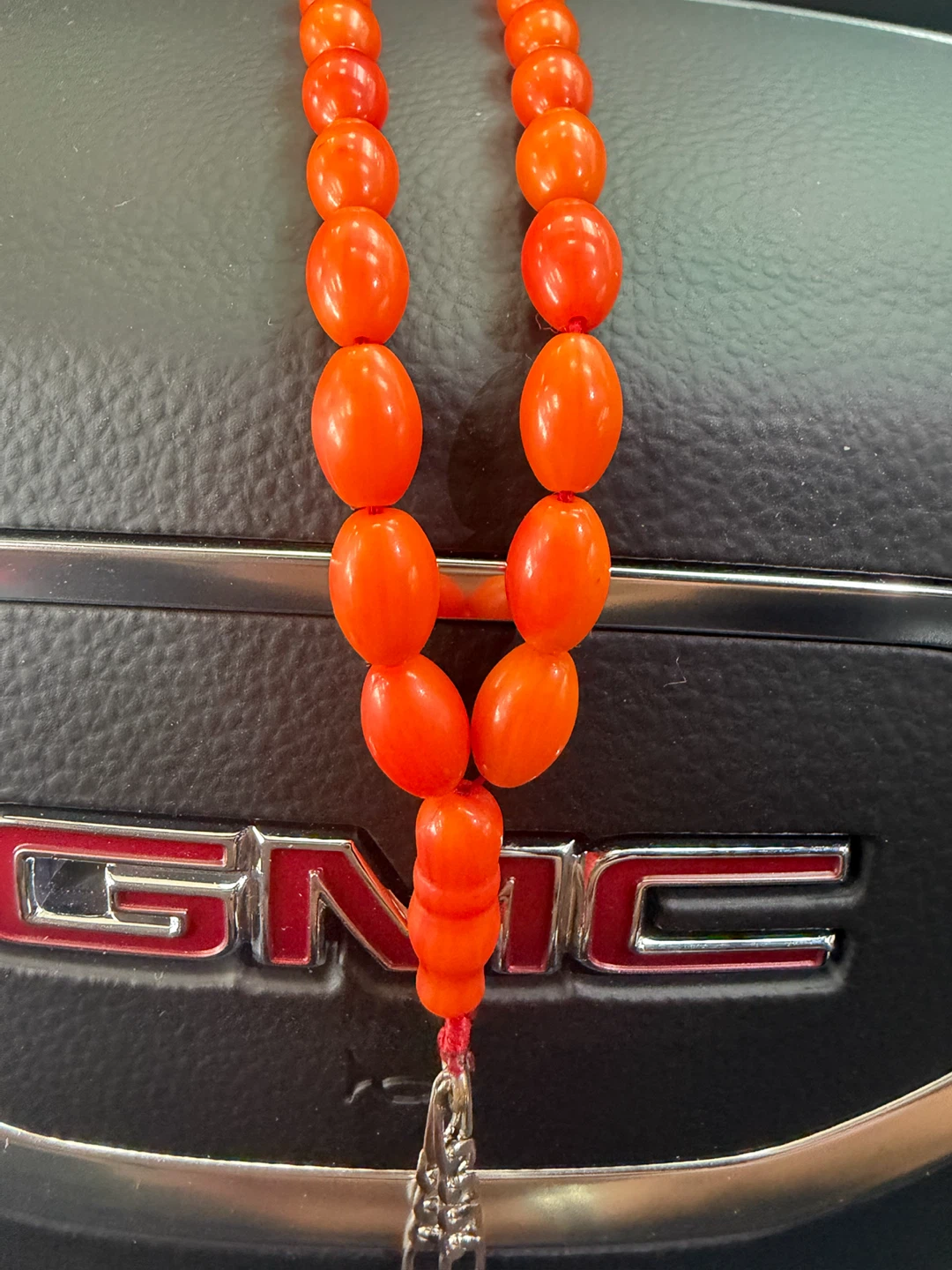 Orange Prayer Beads - photo 5