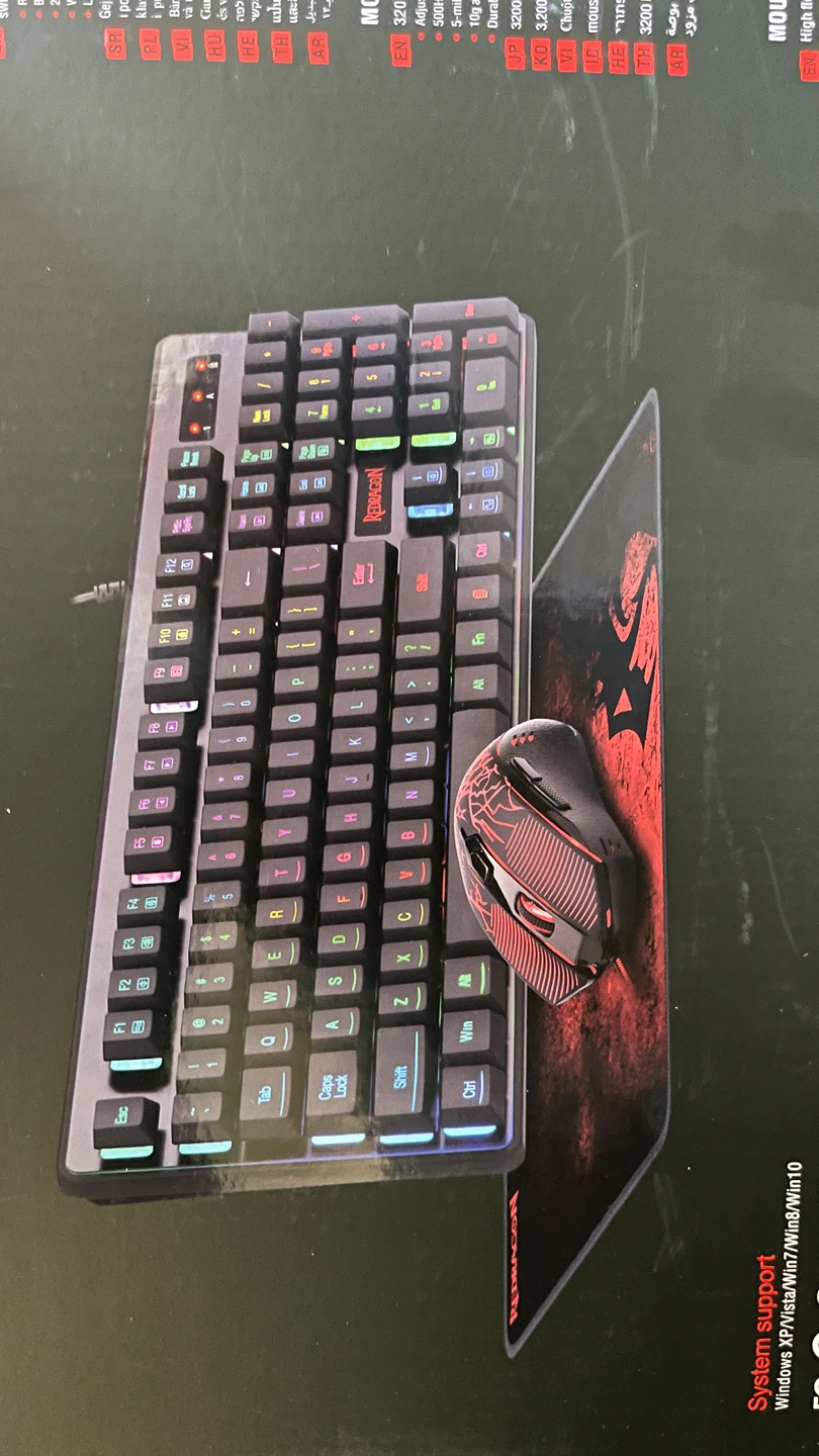 Redragon S107 Gaming Keyboard, Mouse and Mousepad 3-in-1 Set - photo 4