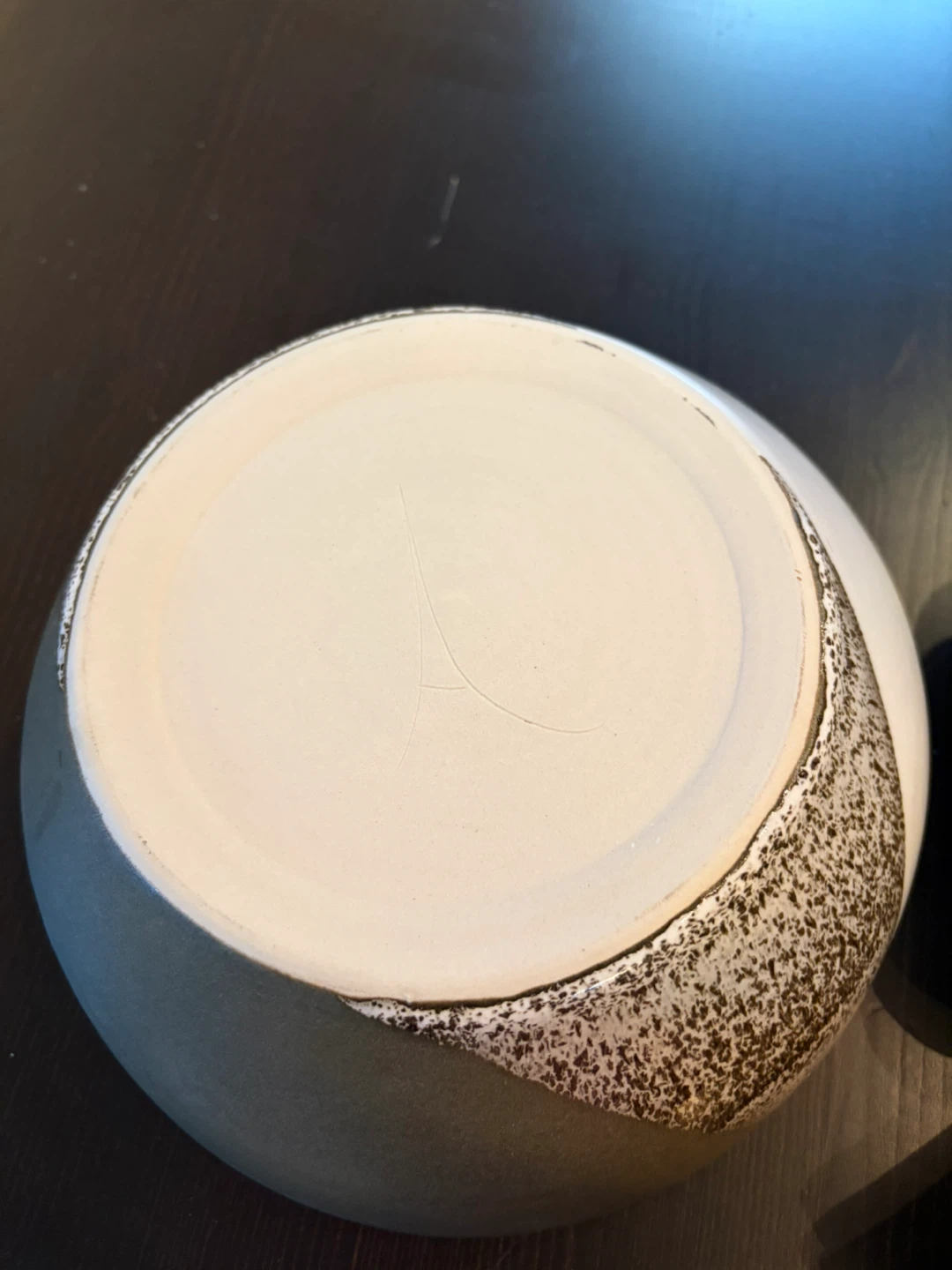 Ceramic Serving Bowl with Salad Tongs - photo 5