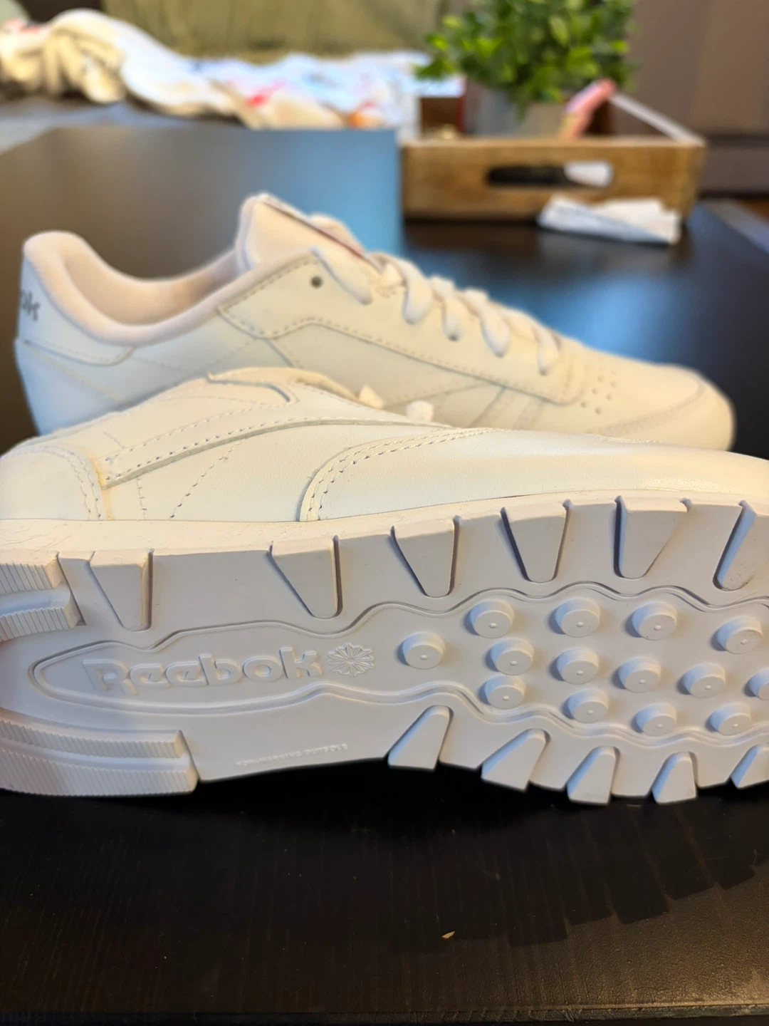 Reebok Classic Leather White Sneakers - photo 3