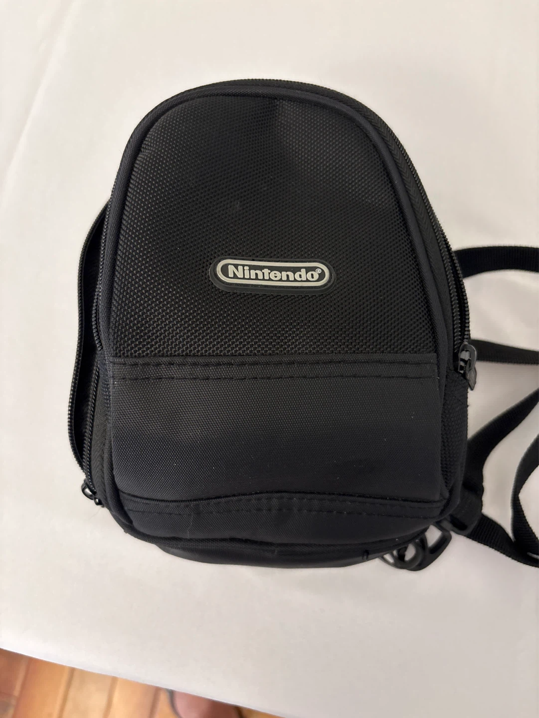 Nintendo Black Mini Backpack Pouch