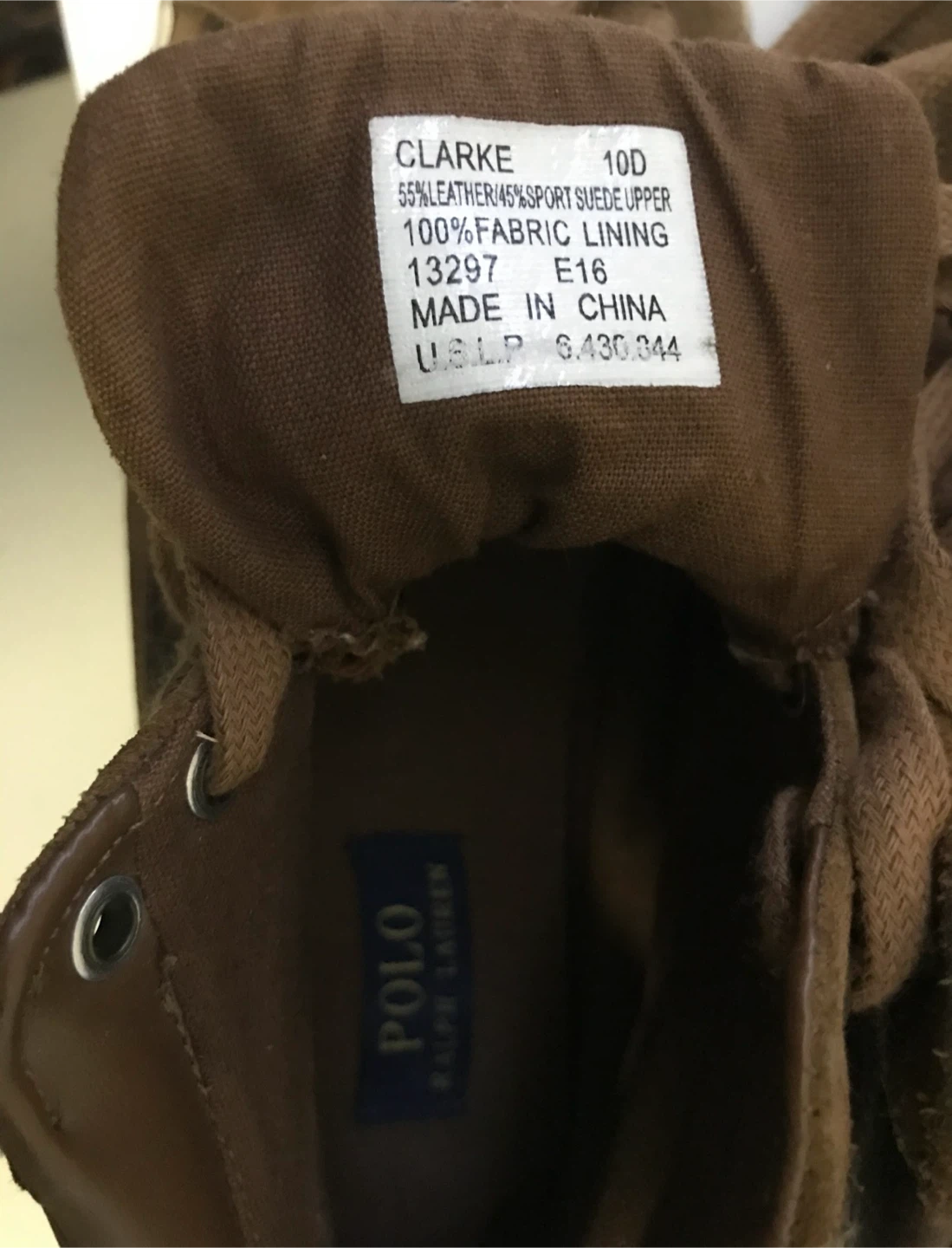 Polo Ralph Lauren CLARKE  sneakers- 10D - photo 3