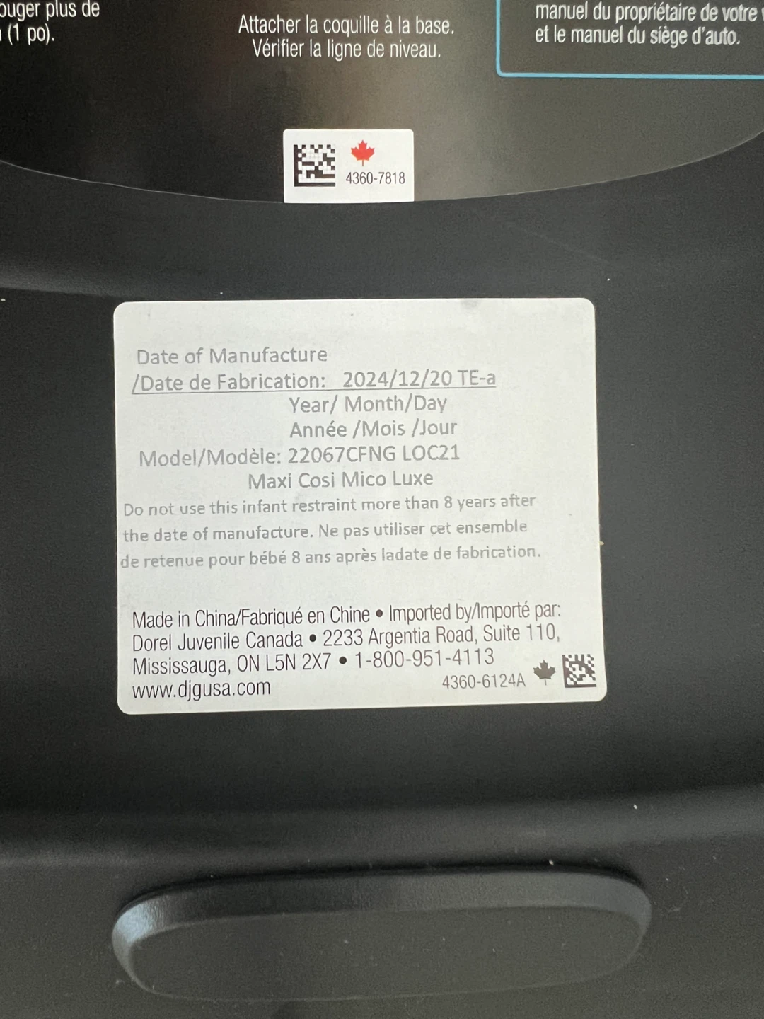 Maxi-Cosi Mico Luxe Infant Car Seat - photo 4