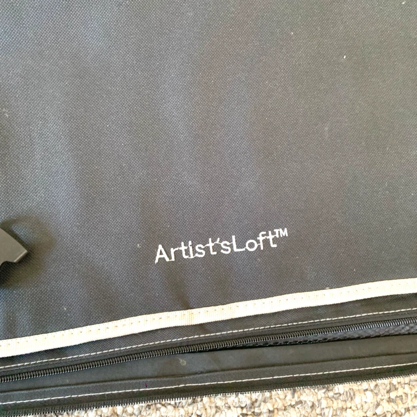 Art Supply Organizer Bag Carry Case Artist Tools Craft Tote - photo 2