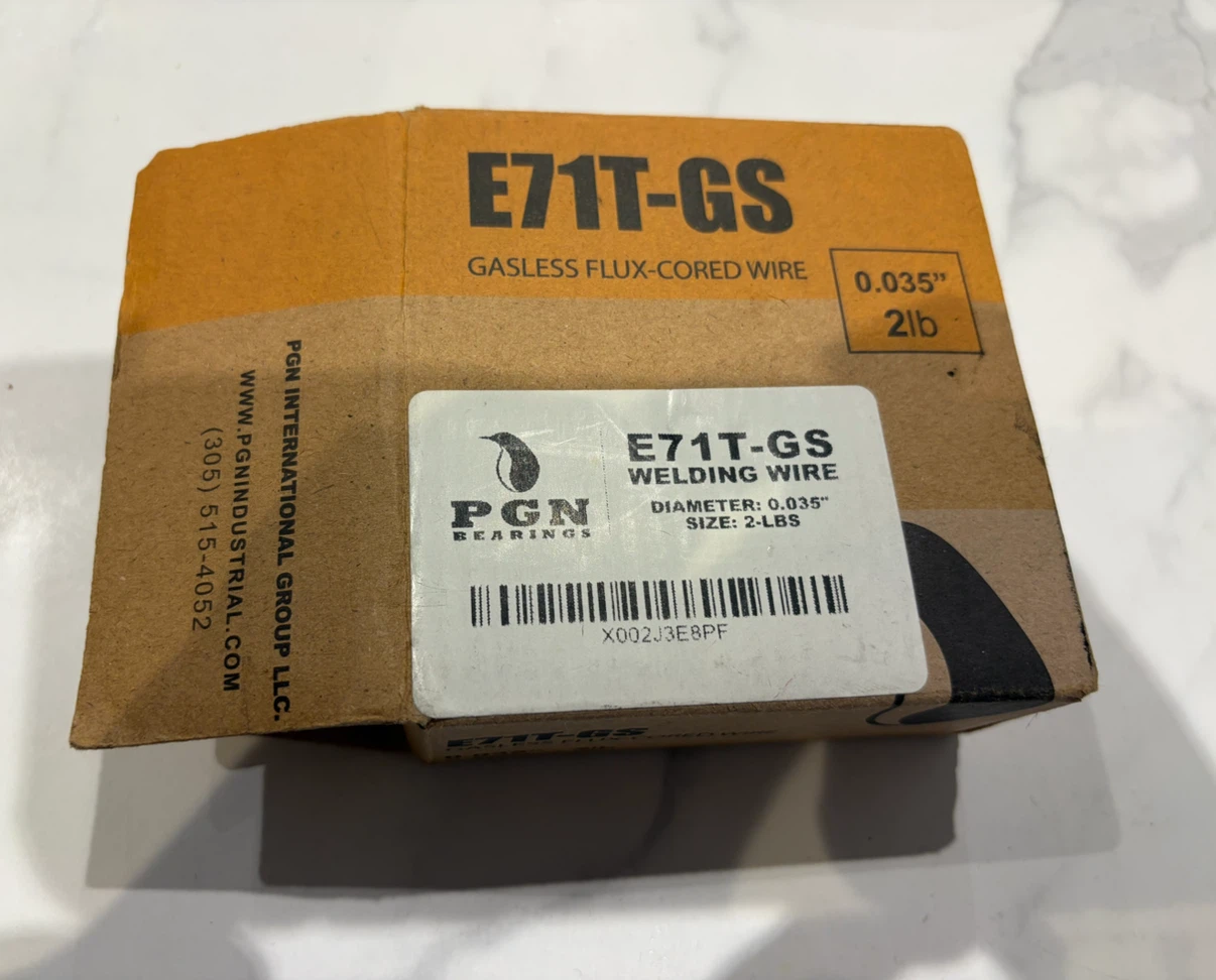 New PGN Flux Core Wire .035 - E71T-11 .035 Inch, 2 Pound Spool
