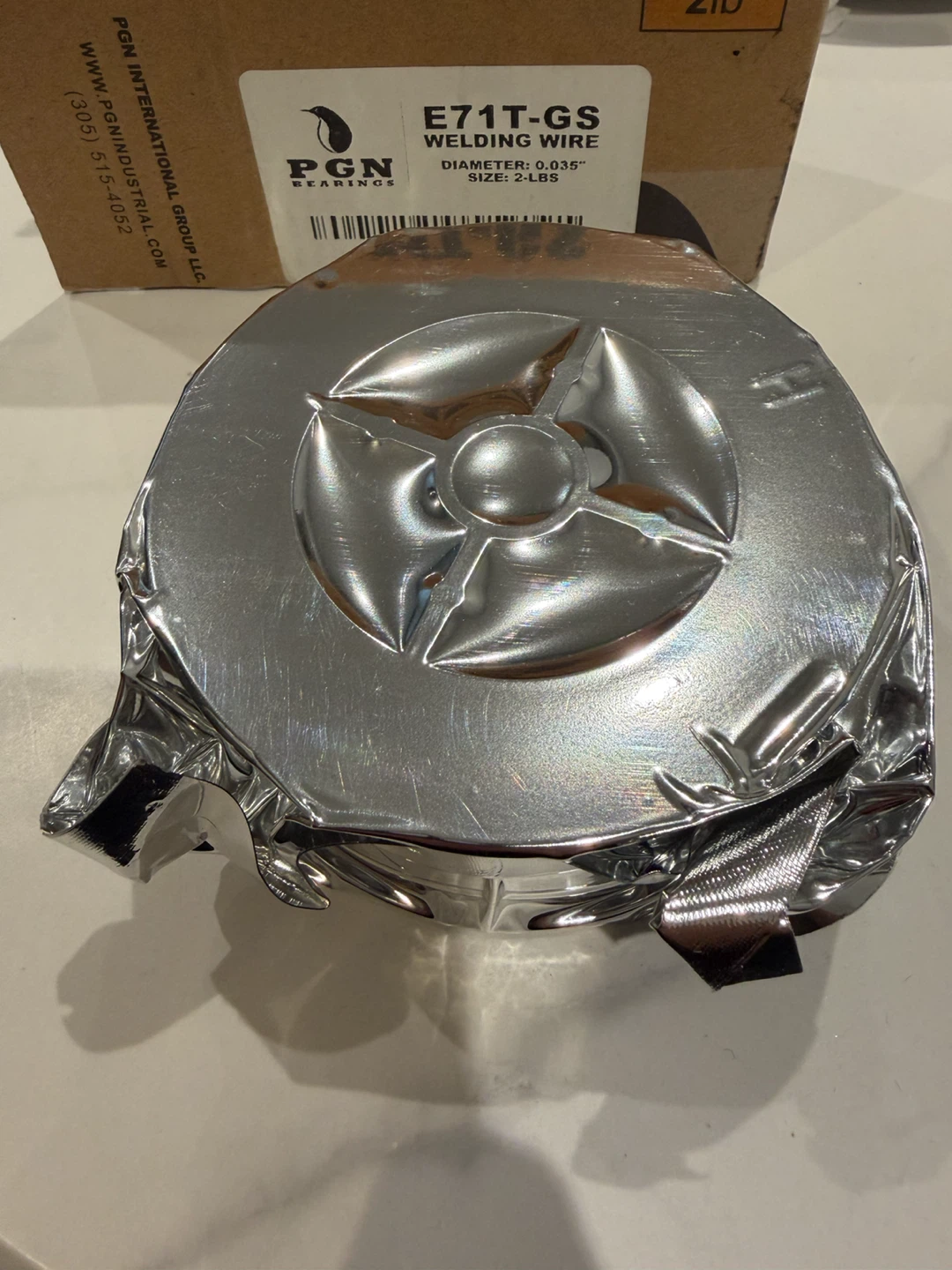 New PGN Flux Core Wire .035 - E71T-11 .035 Inch, 2 Pound Spool - photo 4