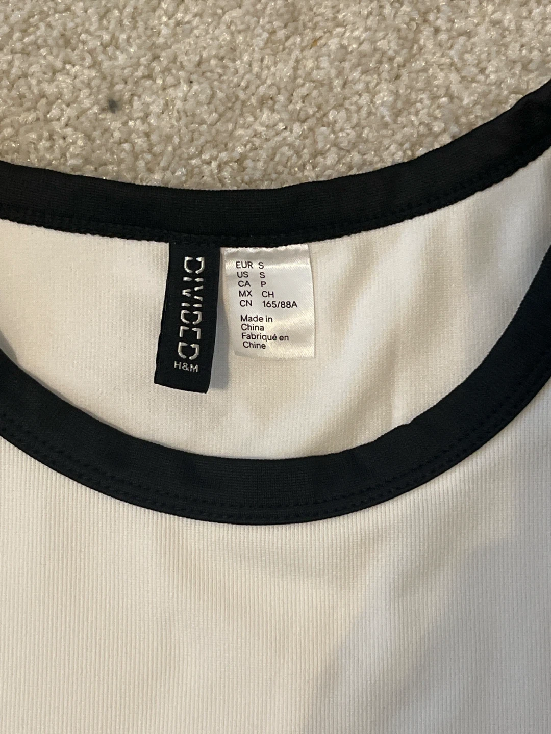 H&M Divided White  Tank Top - Size S - photo 3